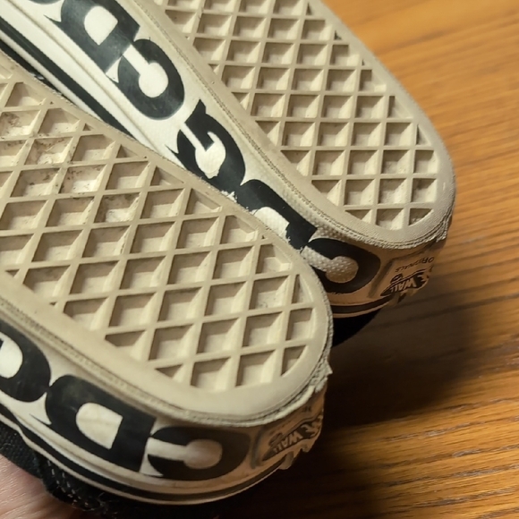 "CDG" Vans Black And White - Picture 5 of 9